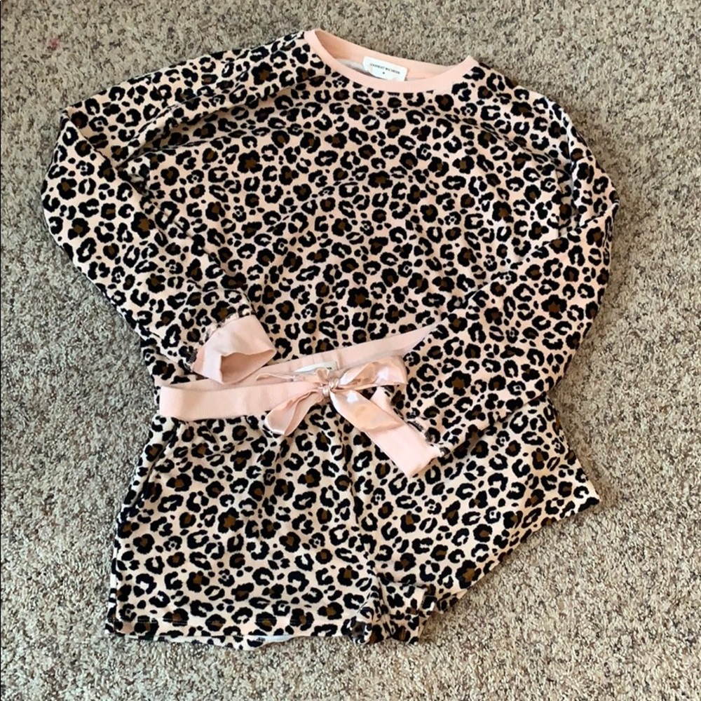 Leopard pajama set